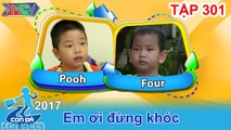 CON ĐÃ LỚN KHÔN | Tập 301 FULL | Cậu bé 5 tuổi ứng xử tuyệt vời khi em khóc nhè | 060517