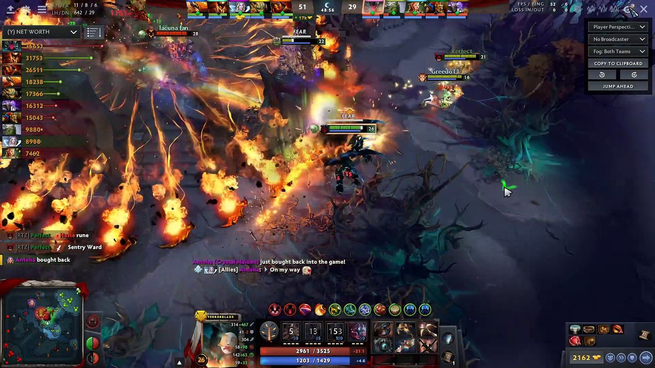 Dota 2 - Miracle Terror Blade  Raiper Turn around - August 2020
