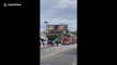 LA fire crew responds to 'Jackass' star Steve-O duct-taped to billboard as promotional stunt