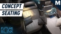 Fly to the future in this stylish aircraft cabin concept — Future Blink