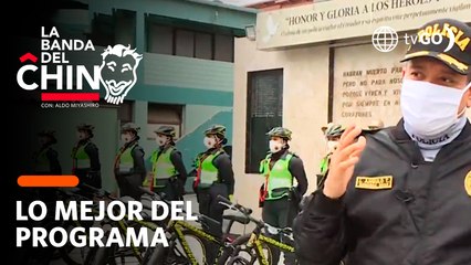 La Banda del Chino: Policía Nacional del Perú implemento el sistema de patrullaje en bicicleta