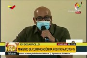 Venezuela: ministro de Comunicación anuncia que dio positivo por coronavirus