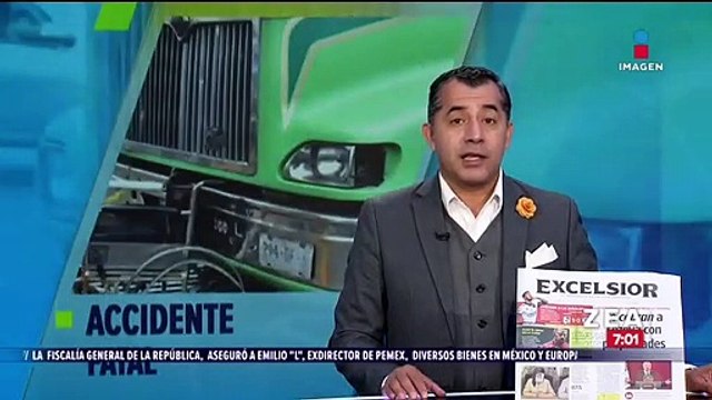 Camión atropella a señor que iba en silla de ruedas