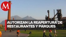 Nuevo León abrirá restaurantes, parques, iglesias y hoteles al 30% de capacidad