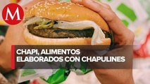 Chapi: hamburguesas y salchichas hechas con chapulines