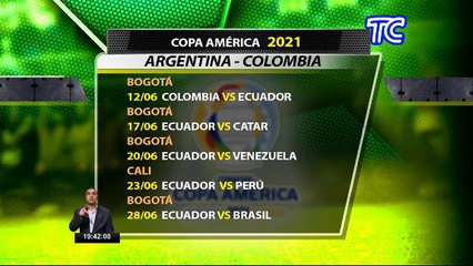 Se definió el calendario de la Copa América: Se jugará en junio del 2021