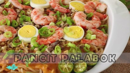 EASY PANCIT PALABOK Recipe | FOXY FOLKSY Recipes
