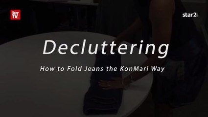 FCX: Decluttering - How To Fold Jeans The KonMari Way