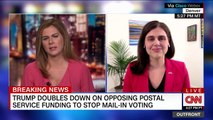 Trump claims, without evidence, funding USPS will lead to ballot fraud