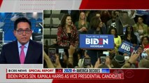 SPECIAL REPORT Joe Biden selects Sen. Kamala Harris as running mate