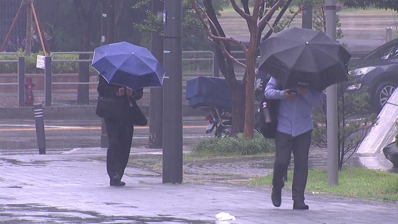 [날씨] 중부 막바지 장맛비...잠수교 통행 전면 재개 / YTN