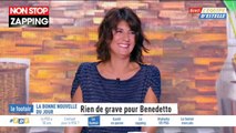 Estelle Denis prise d'un fou rire sur le plateau de L'Equipe TV (Vidéo)