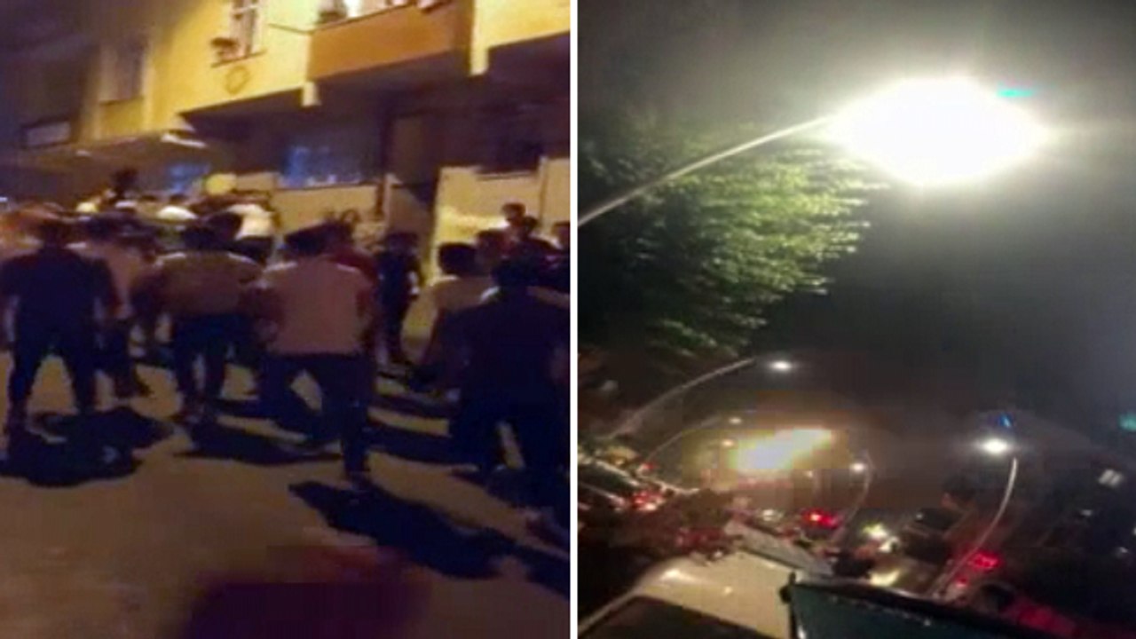 İstanbul’da asker uğurlamalarında dehşete düşüren görüntüler kamerada