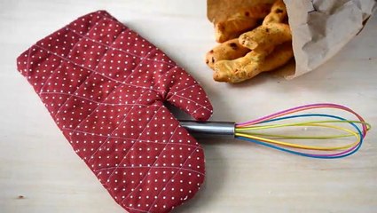 Craftypedia: Quilted Oven Mitts