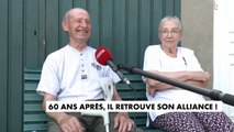 La belle histoire du jour : Emile a retrouvé l'alliance qu'il avait perdu 60 ans plus tôt, quelques jours seulement après son mariage