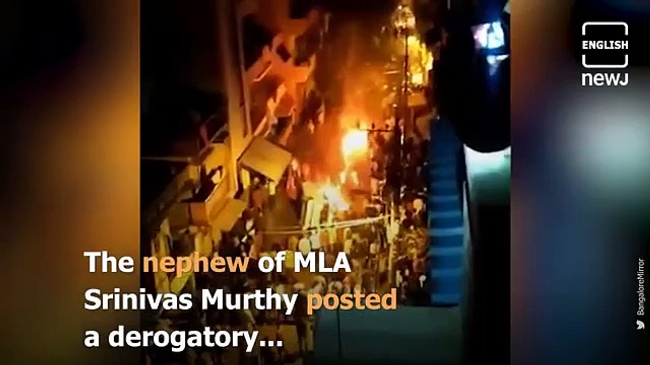 Violence erupts in Bengaluru over a Facebook post