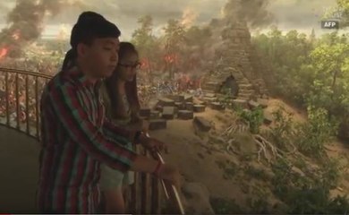 Cambodia a canvas for North Korea's grand masters