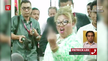 Police to question Siti Kasim's middle finger gesture