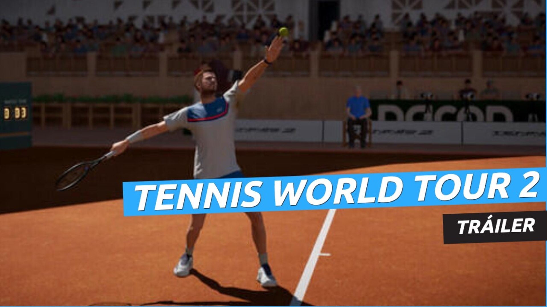 Tennis World Tour 2 - Tráiler PS4, Xbox One, Nintendo Switch y PC - Vídeo  Dailymotion