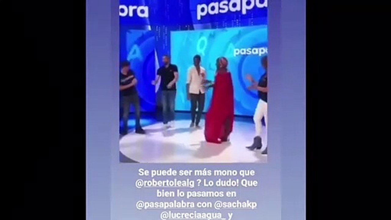 Así se lo pasa Roberto Leal en la publicidad de 'Pasapalabra'