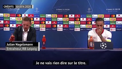 Quarts - Nagelsmann : "Nous voulons atteindre la finale"