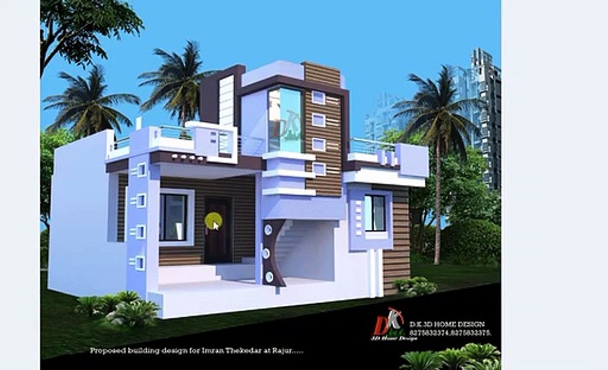 30ft wide, HOUSE ,FRONT DESIGN