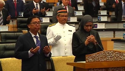 Swearing in of two new MPs