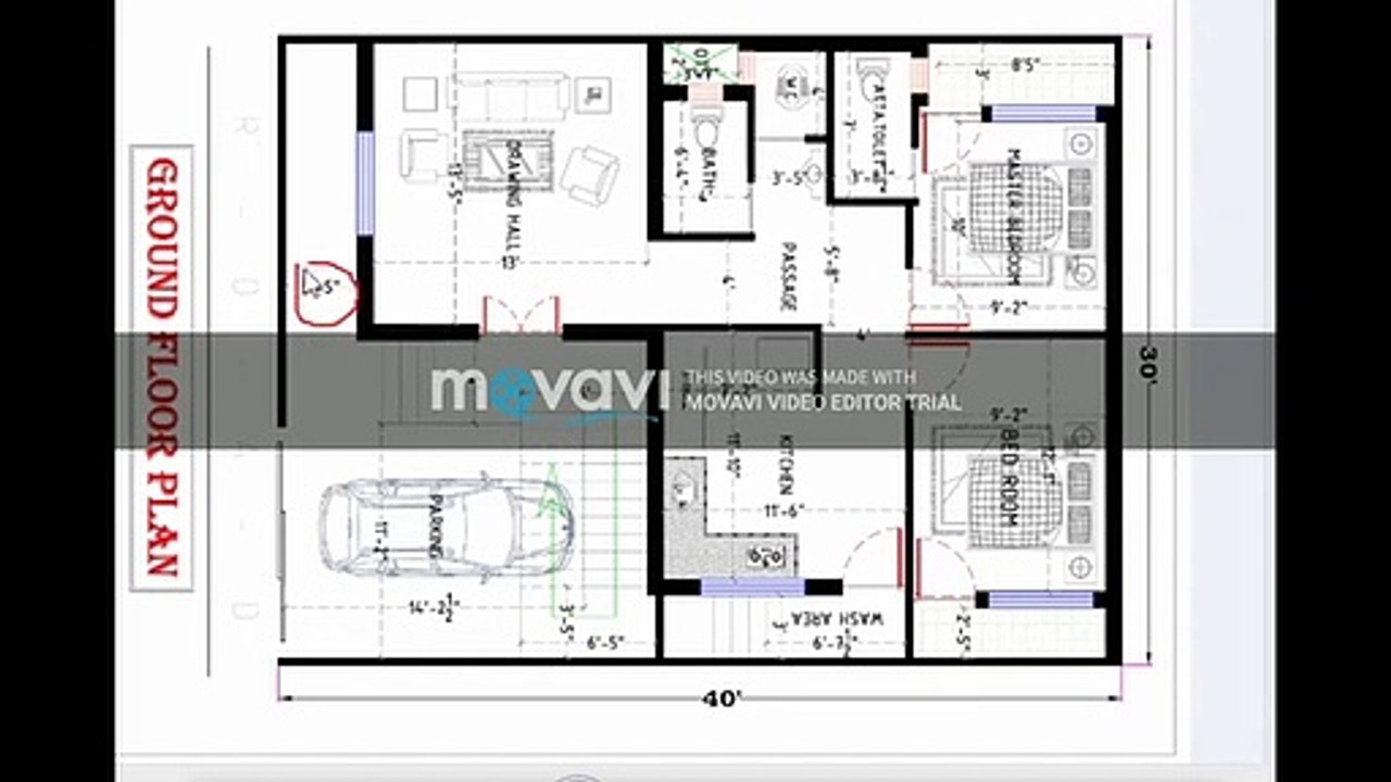 30 x40 ,new house ,plan details