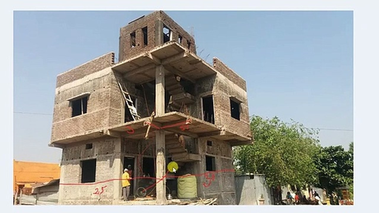 30X33 FT, CORNER HOUSE, FRONT DESIGN