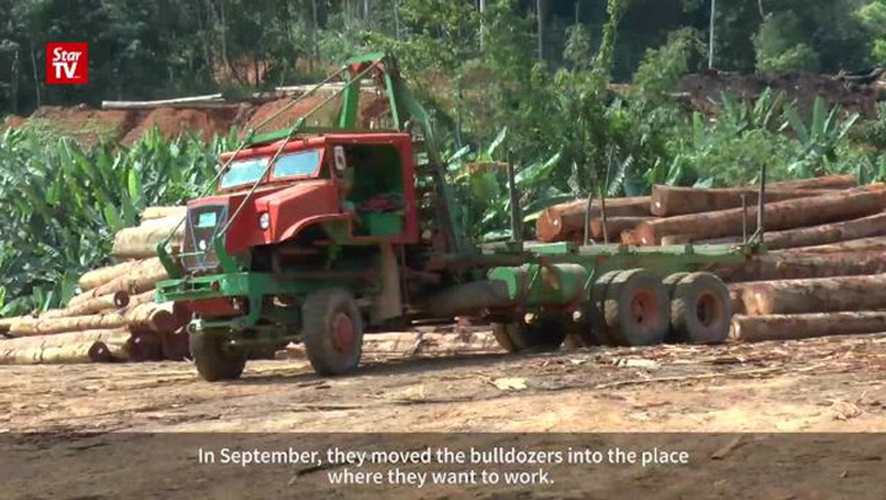 Another orang asli blockade