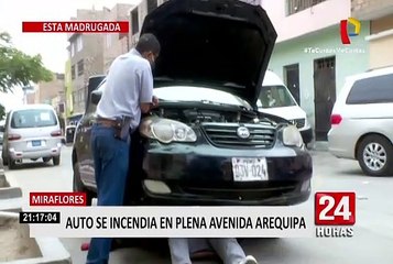 ¿Cómo evitar ser víctimas de un incendio vehicular?