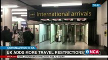 UK adds more travel restrictions