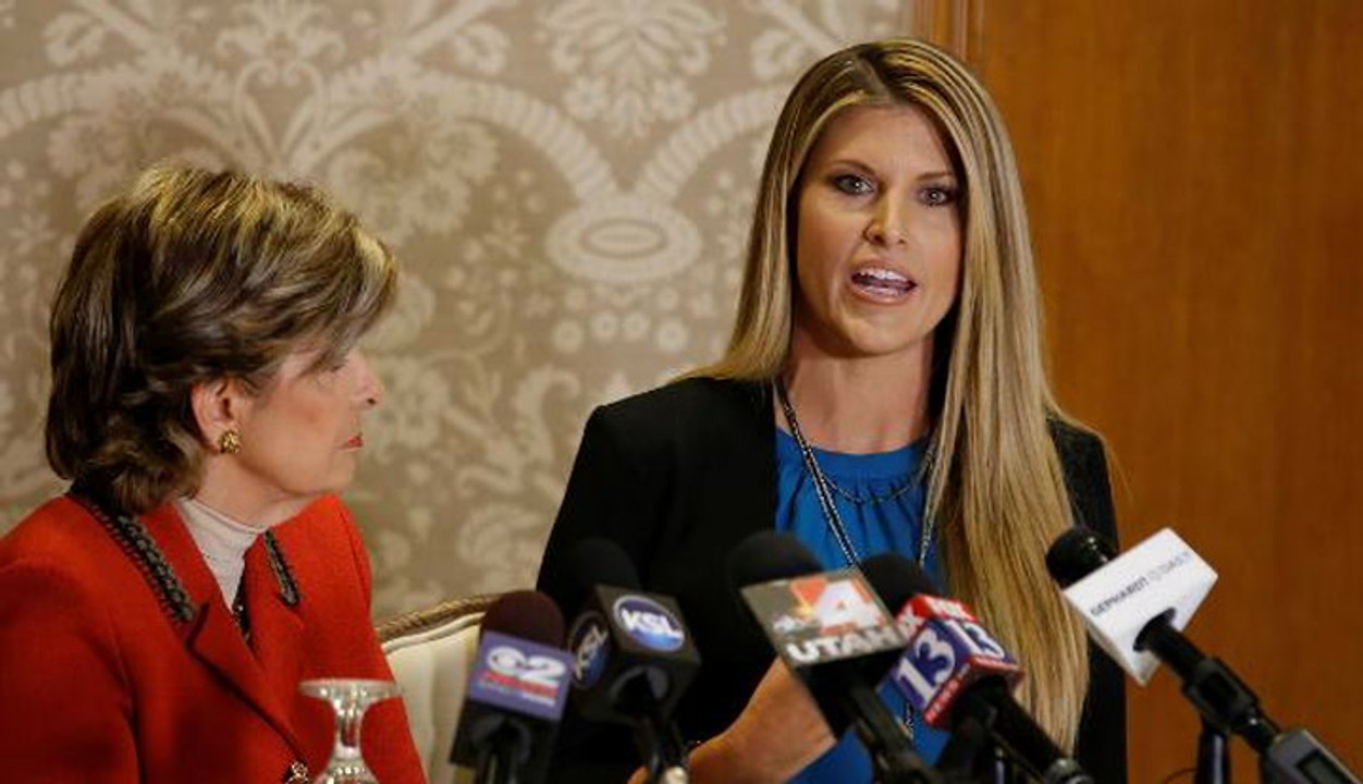 Trump accuser says won't be silenced by lawsuit threat