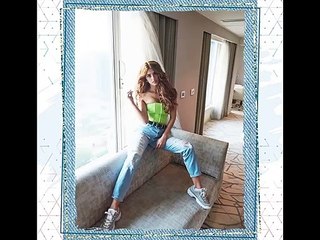 Disha Patani shows has us crushing on her denim fashion