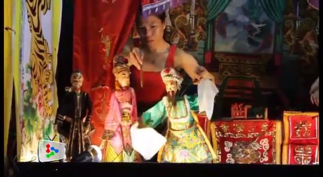 Puppet play for child spirits