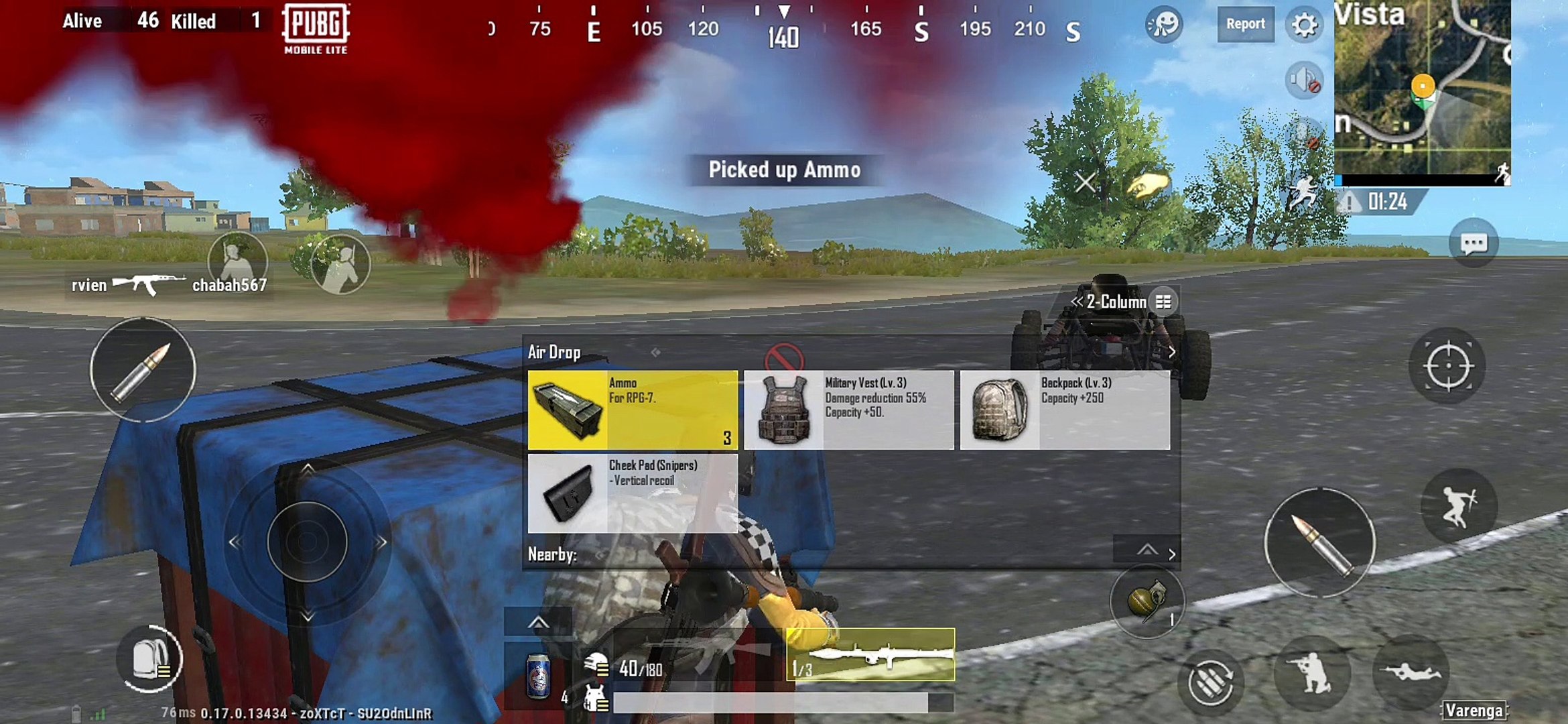 PUBG MOBILE LITE.