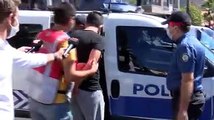 Alibeyköy'de kadın sürücüye saldıran kişi adliyeye sevkedildi