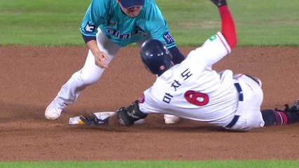 [영상] 아웃을 세이프로...마차도의 기묘한 슬라이딩 / YTN