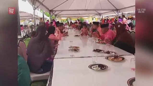 Terengganu open house, in the spirit of Hari Raya Aidilfitri