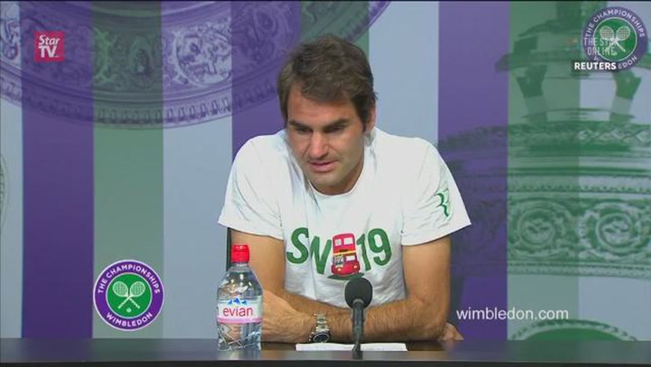 Wimbledon Open men's singles quarterfinal highlights