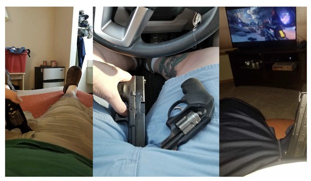 Il s'est tiré une balle dans ses parties intimes, ils le considèrent comme un roi