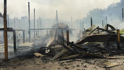 Longhouse fire leaves 150 homeless