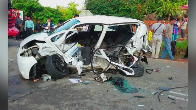Baling anti-narcotics chief, wife killed in crash, suspect arrested