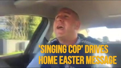 New Zealand cop drives home Easter safety message