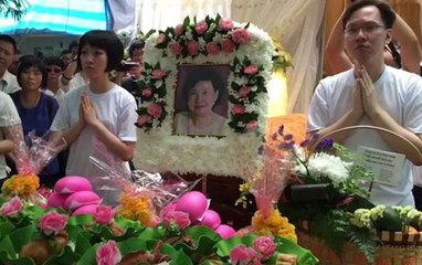 Koh's late wife Kah Peng cremated