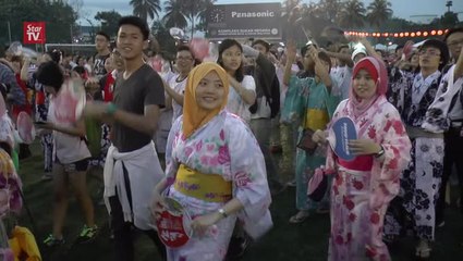 Celebrating Bon Odori Festival in Malaysia