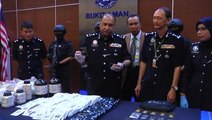 Cops cripple drug syndicate, seize RM2.5mil worth of drugs