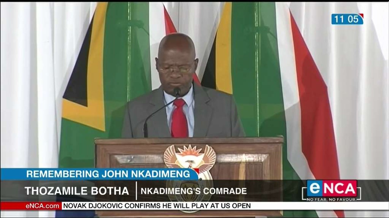 Botha says Nkadimeng stood for workers