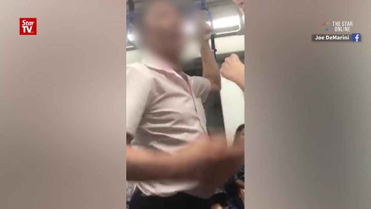 Singaporean man assaults American on MRT and insists on having sex with him