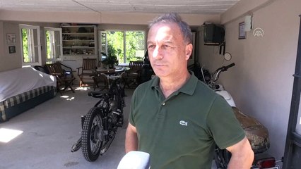 Gençlik hatırası 67 yıllık motosikleti yeniden yollarla buluşturmak için gün sayıyor - ZONGULDAK